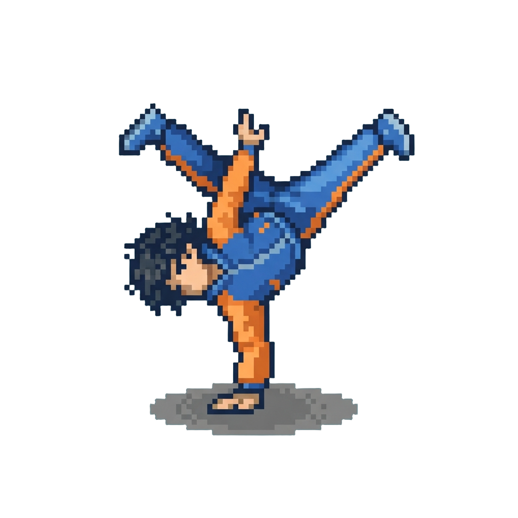 An Epic Breakdance Power Move