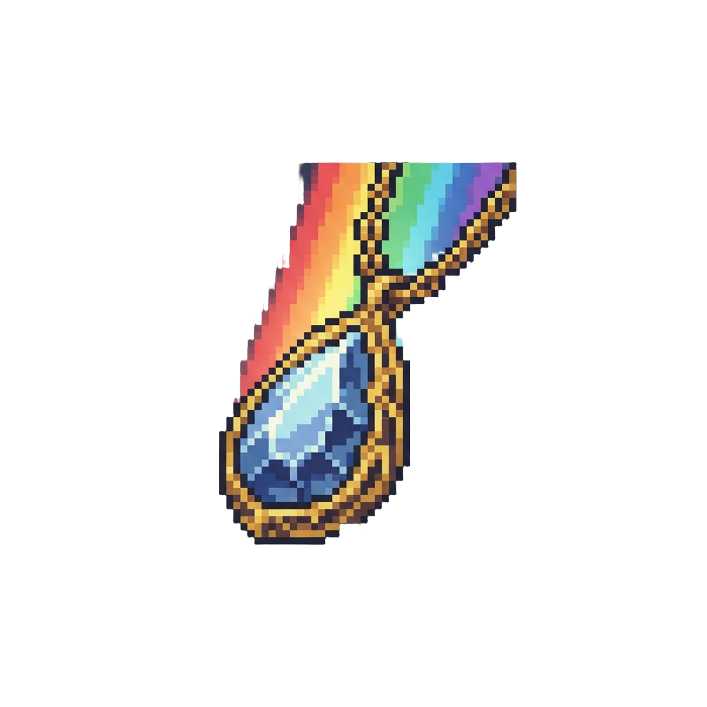 A Radiant Rainbow Aura Lifting It Into the Twilight Sky