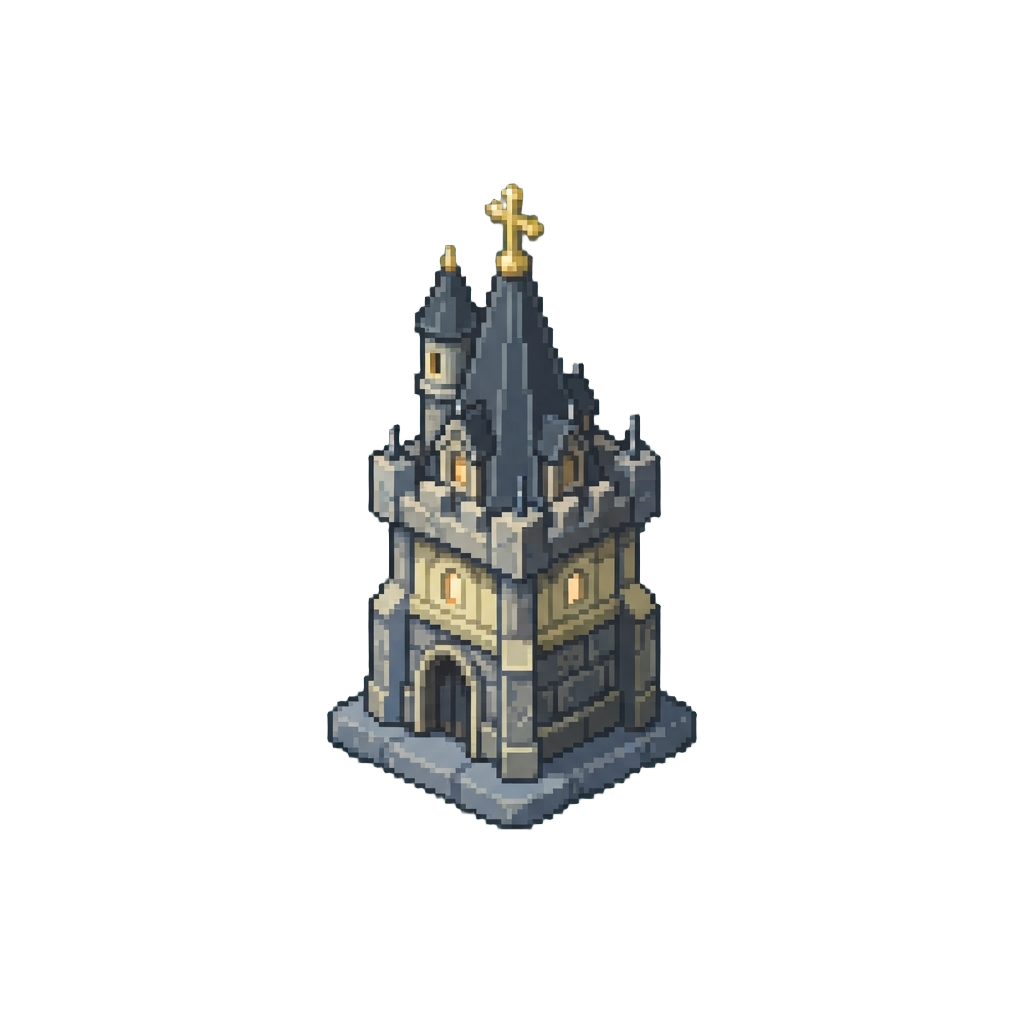 A Pencil-eraser-sized Miniature Spire