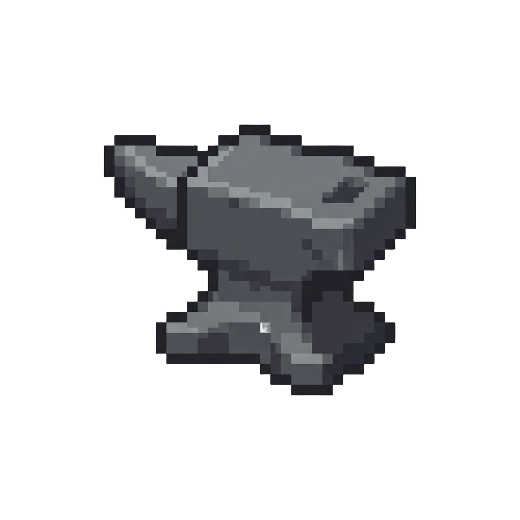 A Giant Iron Anvil