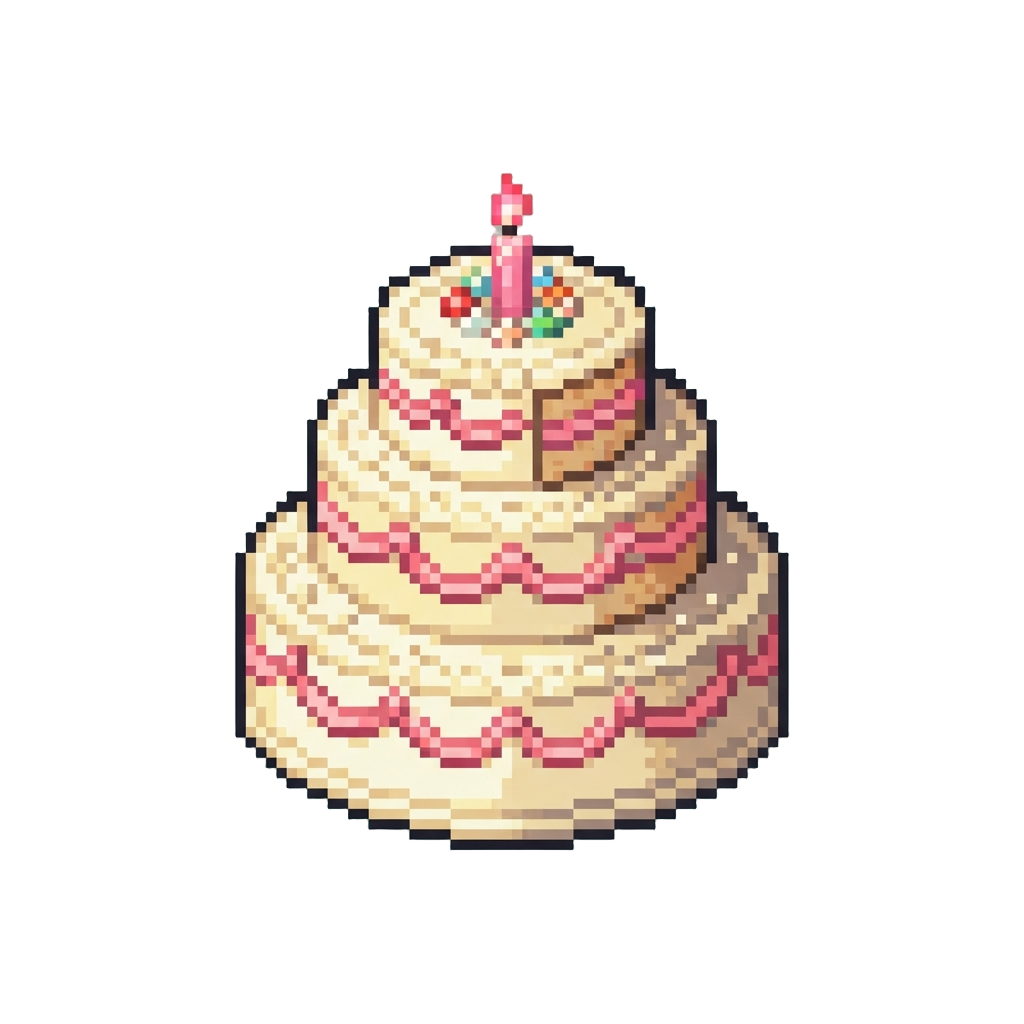 A Colossal Multi-layered Birthday Cake