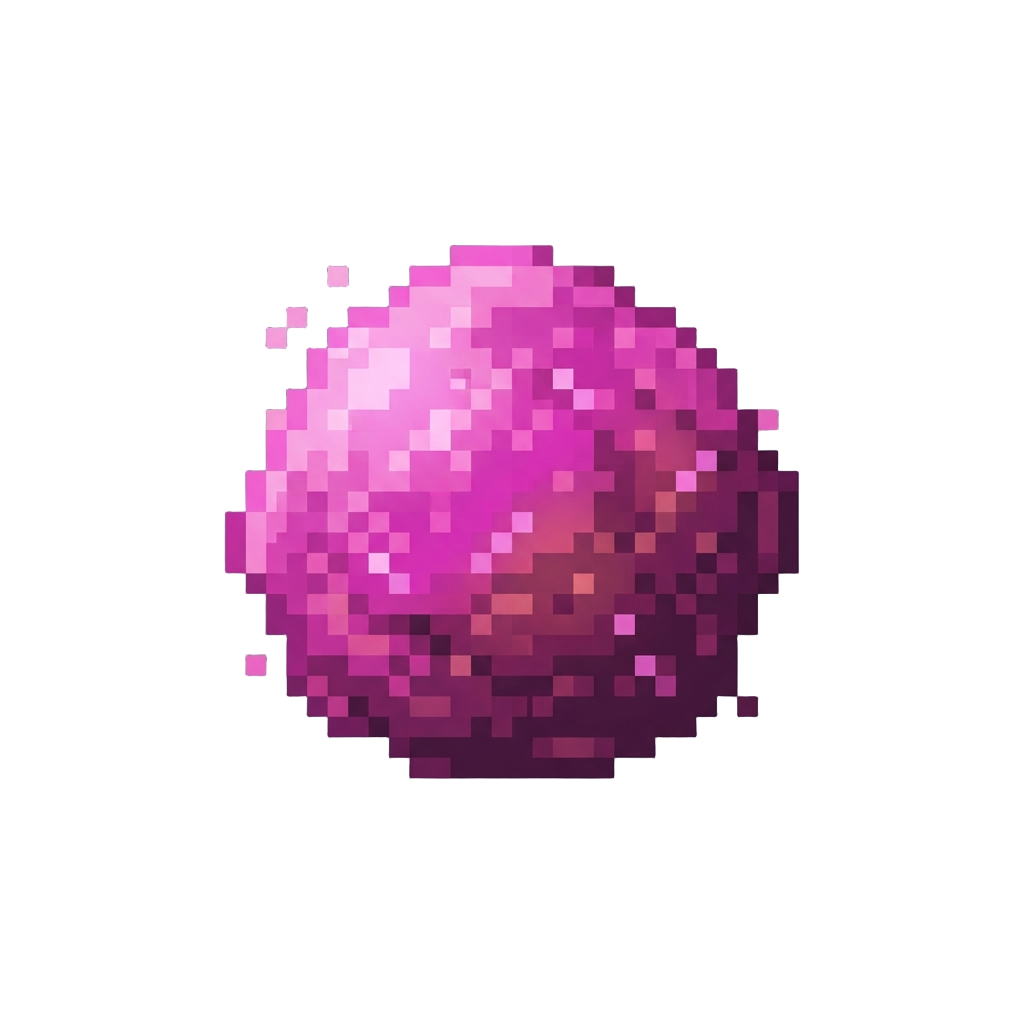 A Haze of Glowing Magenta Energy Dust