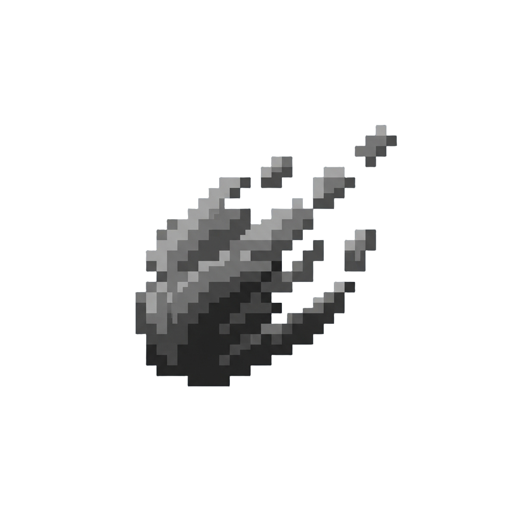 A Soft Puff of Black Ash That Quickly Blows Away