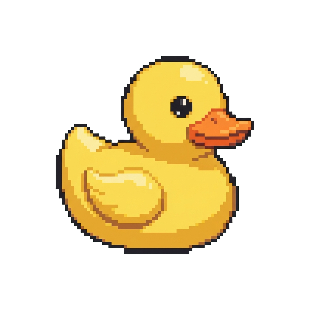 A Giant Yellow Rubber Duck