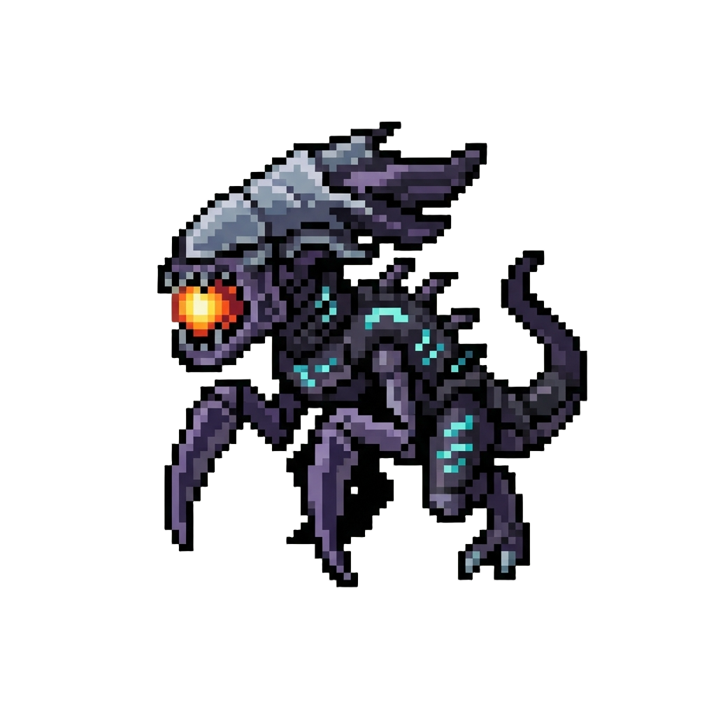 A Monstrous Plasma-spitting Alien Queen