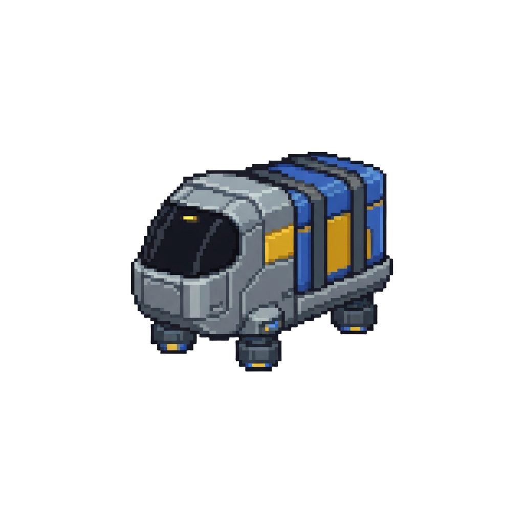 A Floating Cargo Hover-pod