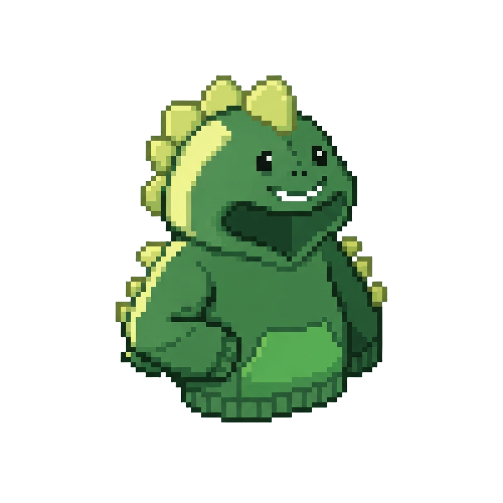 A Silly Oversized Dinosaur Hoodie