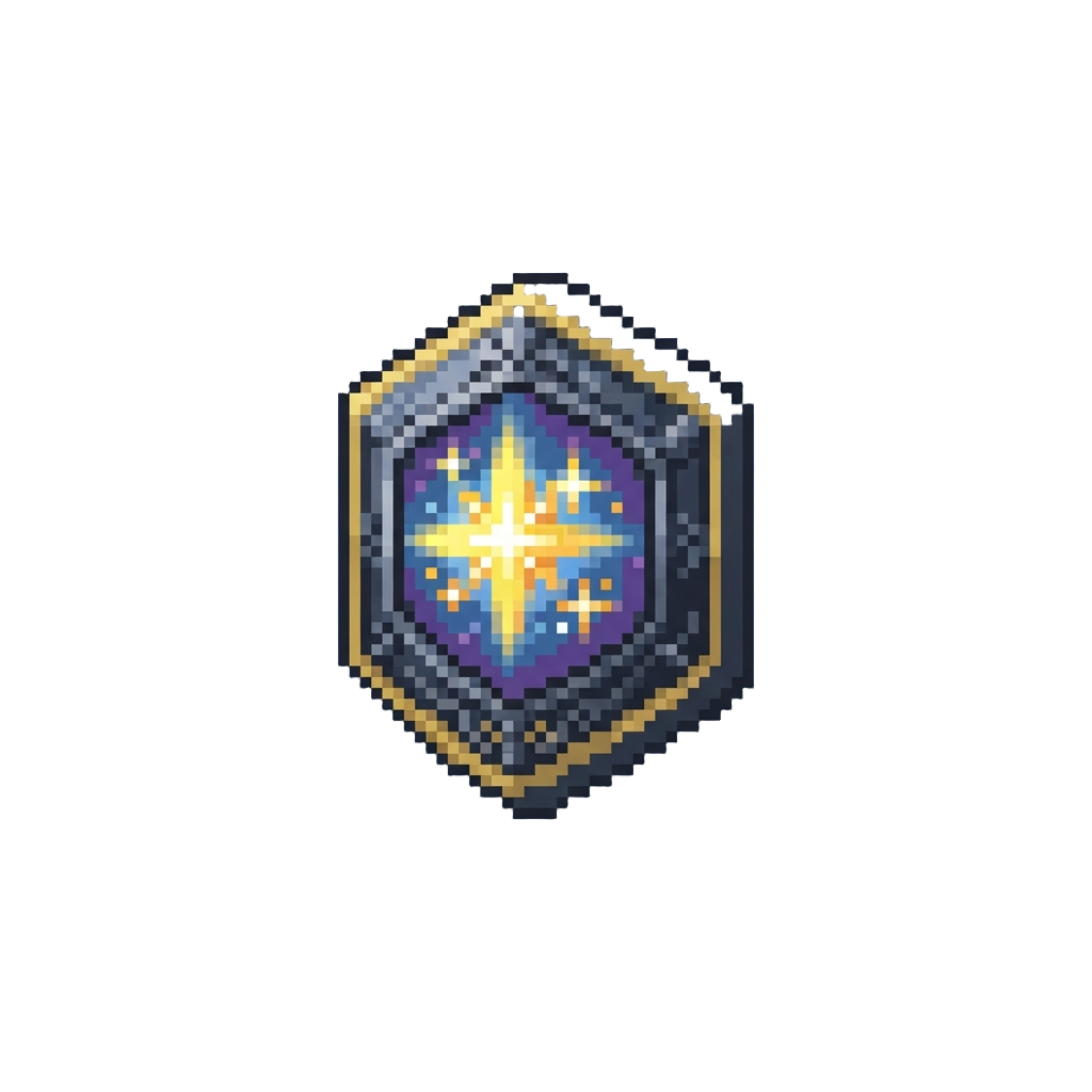 A Sparkling Star-forged Chest Emblem
