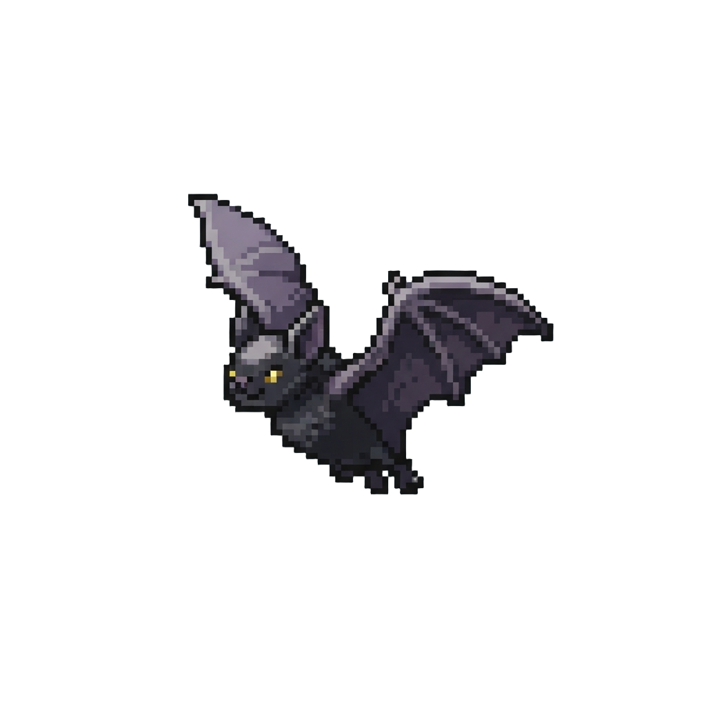 A Fluttering Shadowy Bat