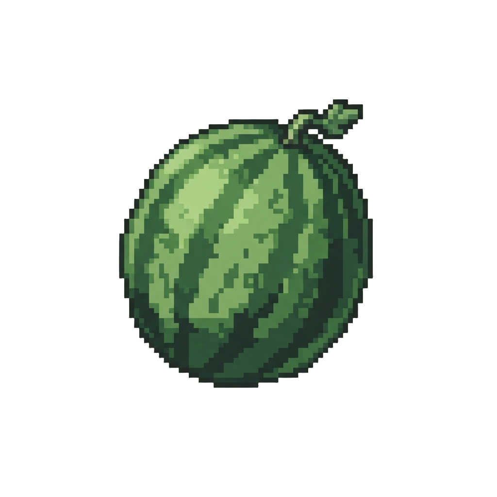 A Giant Watermelon