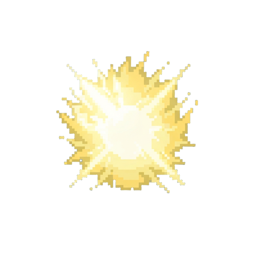 A Blinding White Ki Aura