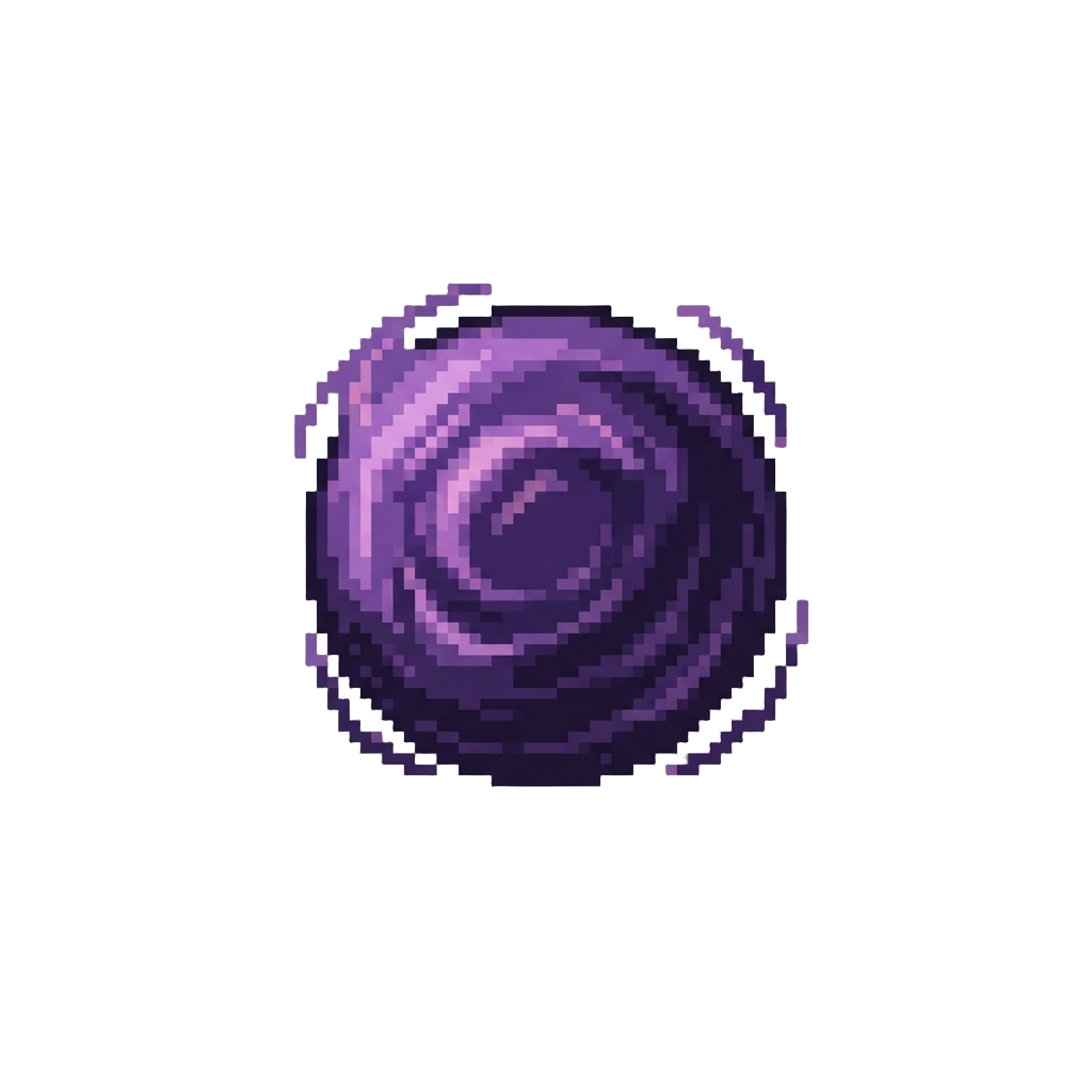 A Dark Purple Void Aura