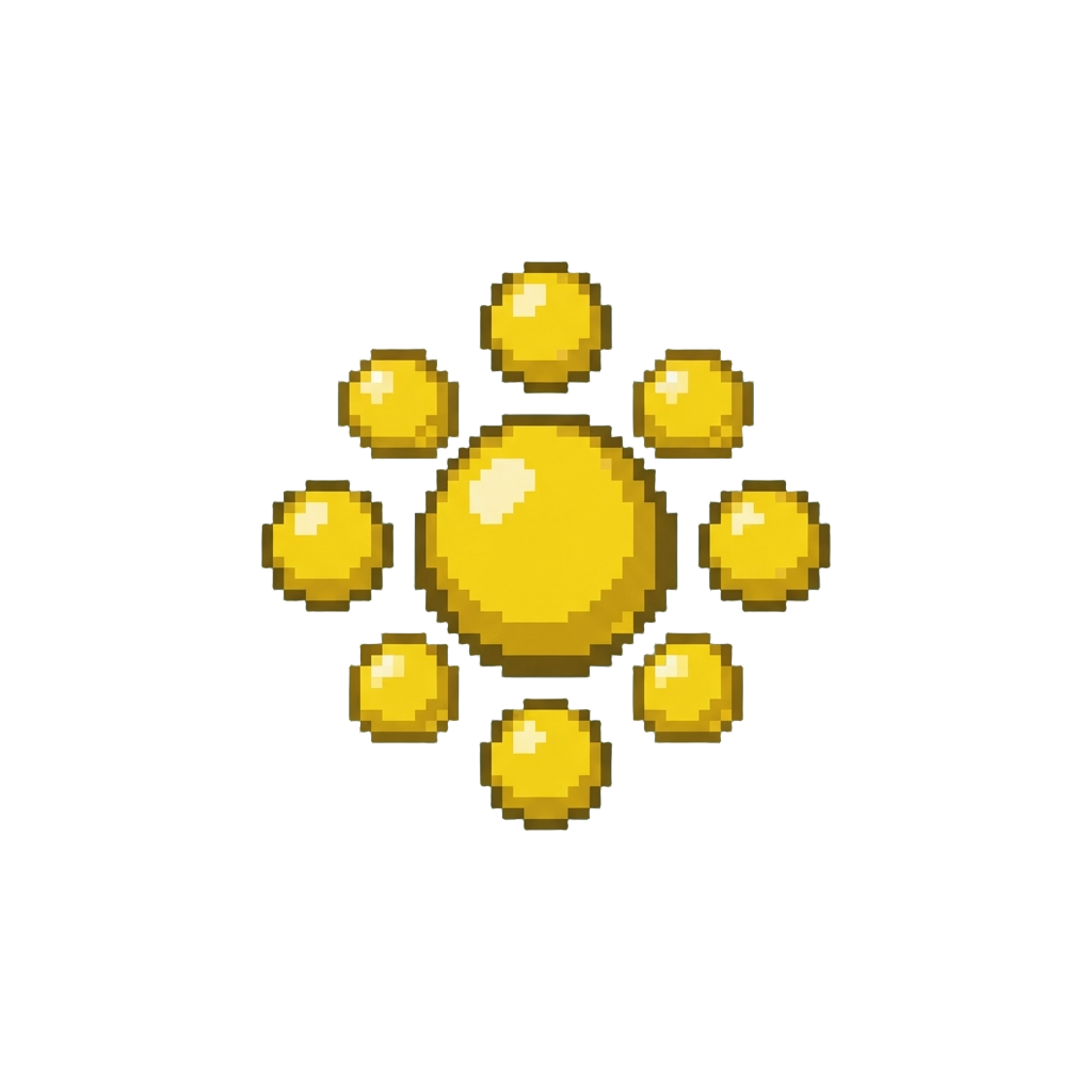 A Quiet Burst of Yellow Bubbles