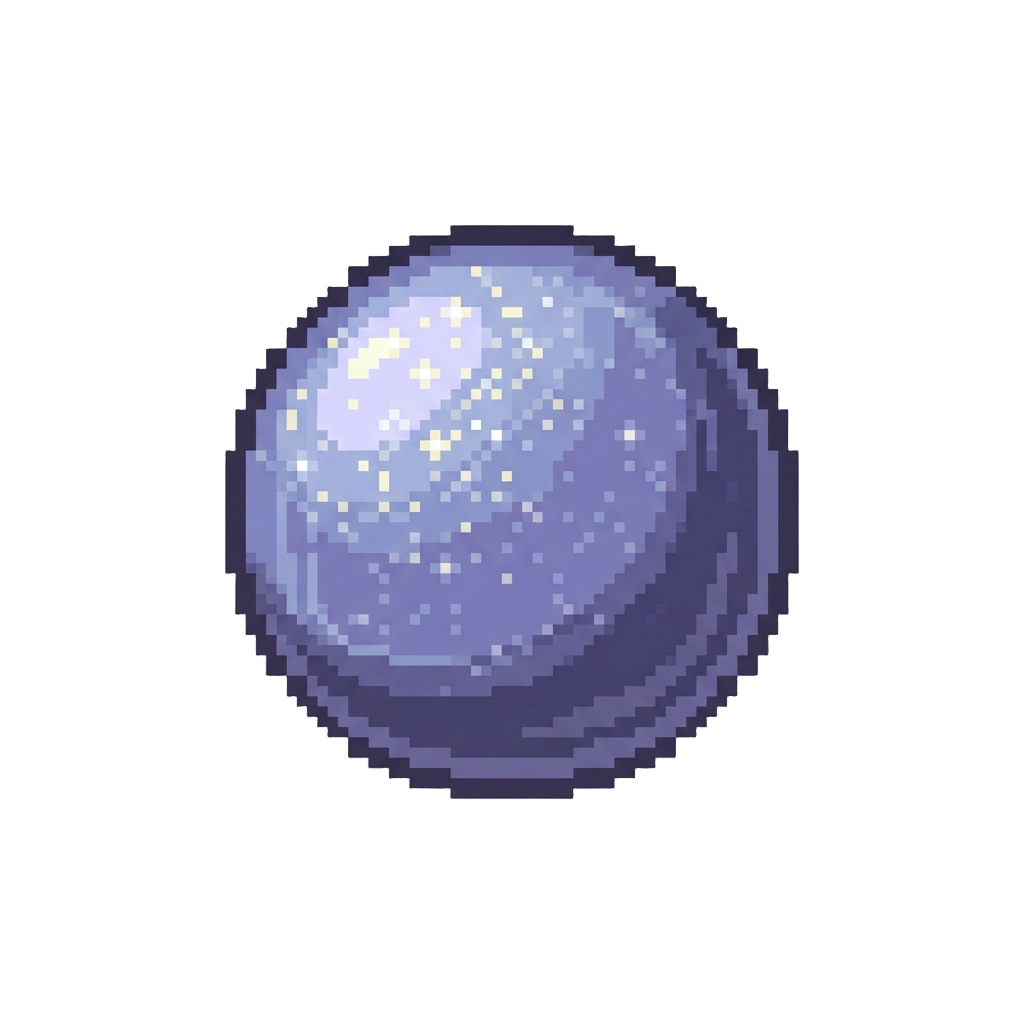 A Glittery Gel Needoh Ball