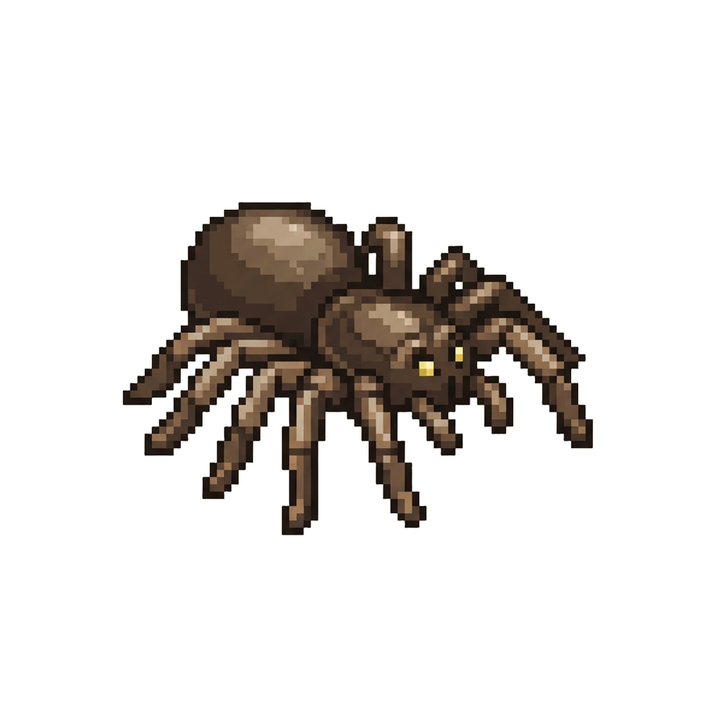 A Tiny Plastic Spider Toy