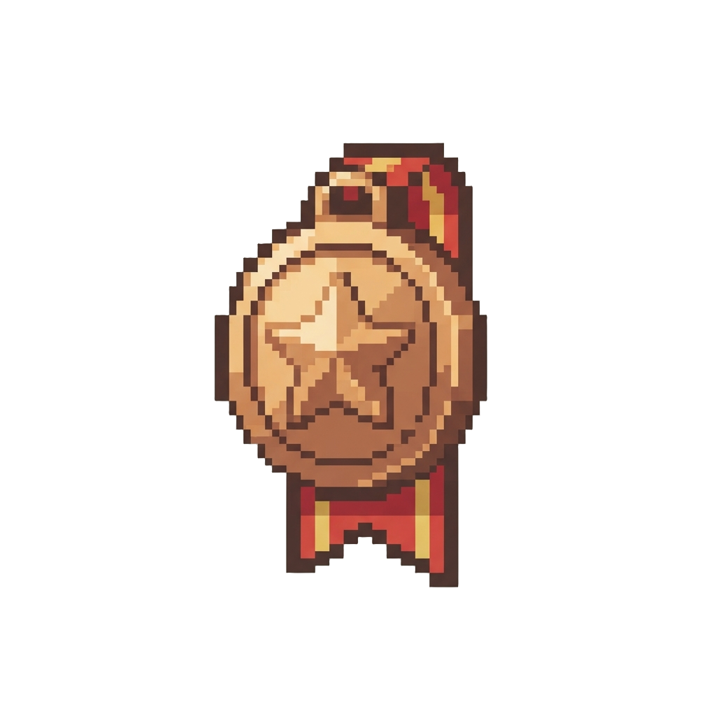 A Cute Bronze Medal