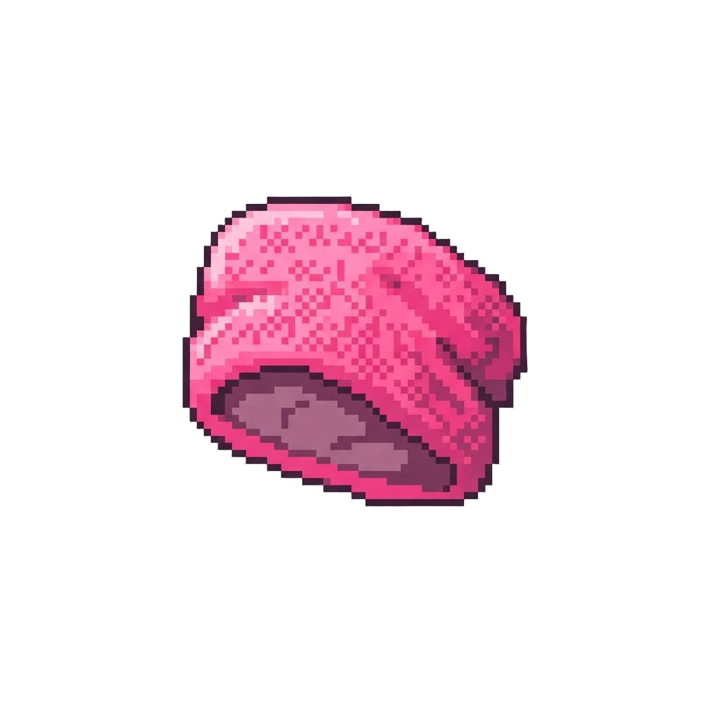 A Crumpled Neon Sweatband