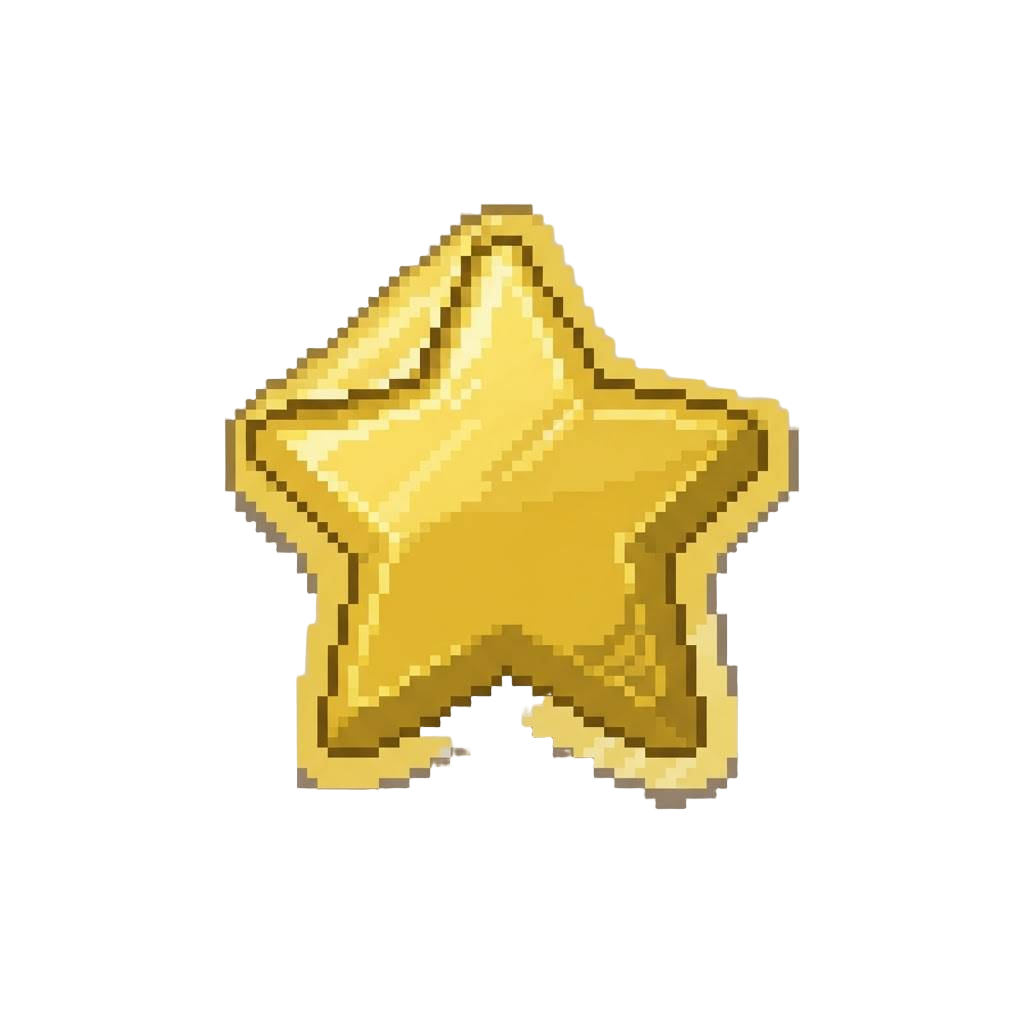 A Peel-and-stick Star Sticker