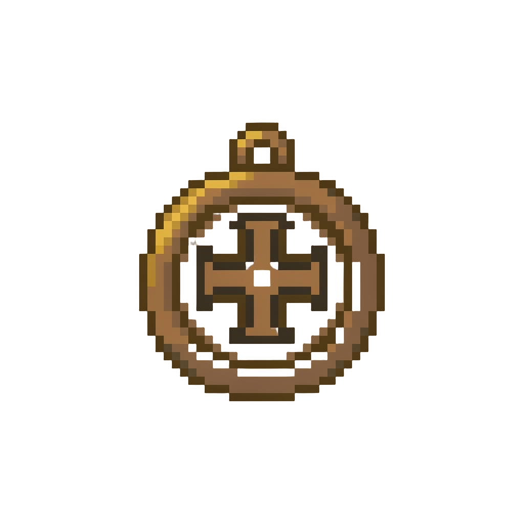 A Bronze Groover Medallion