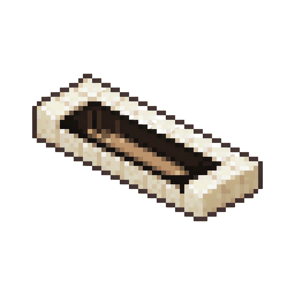 A Narrow Ceramic Canal Bordered by Low Tiled Ledges