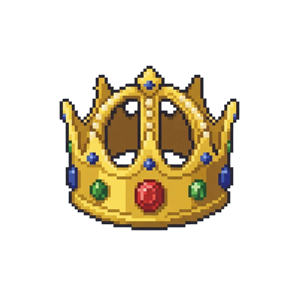 A Giant Royal Golden Crown