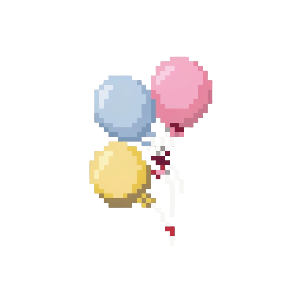 A Bright Helium Party Balloon Bundle