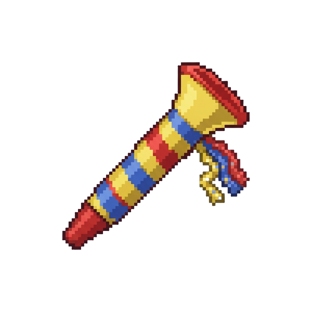 A Fun Carnival Party Horn
