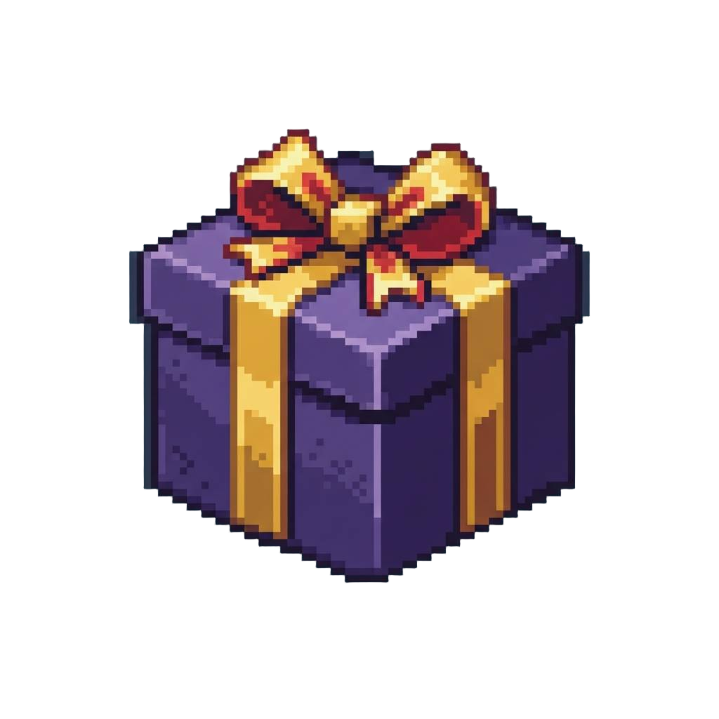 A Fancy Wrapped Mystery Gift Box