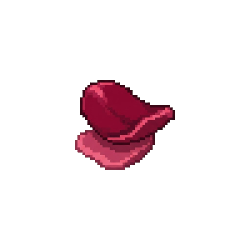 Floating Silk Rose Petals