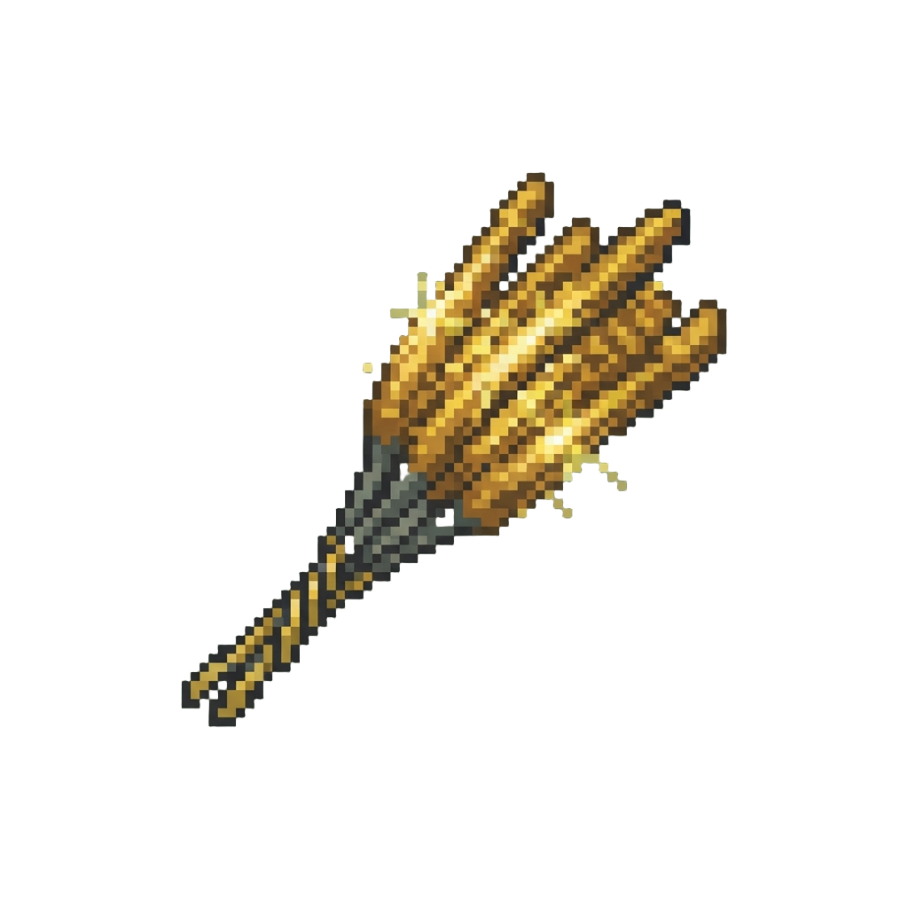 Golden Glittering Sparklers