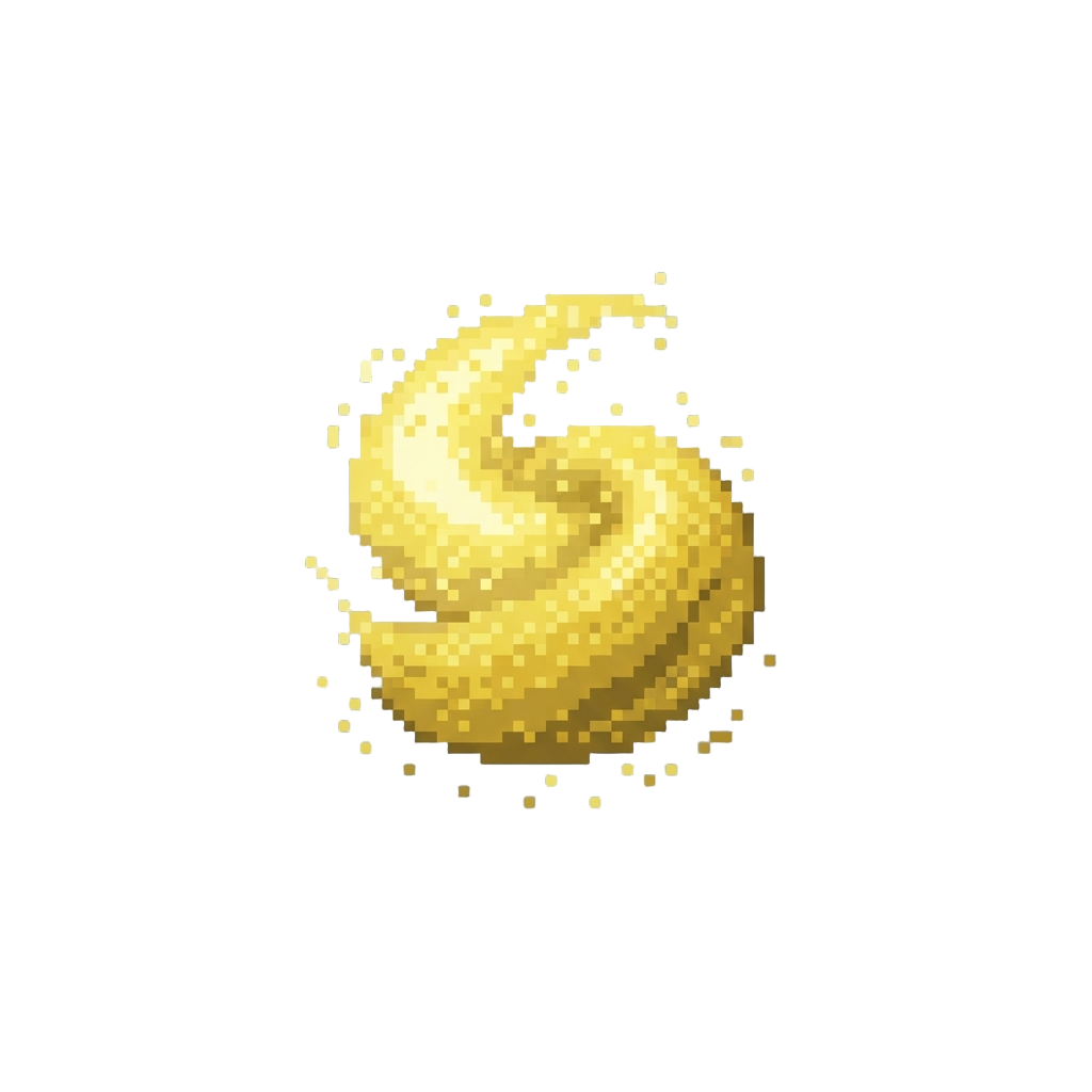 A Gentle Golden Dust Aura