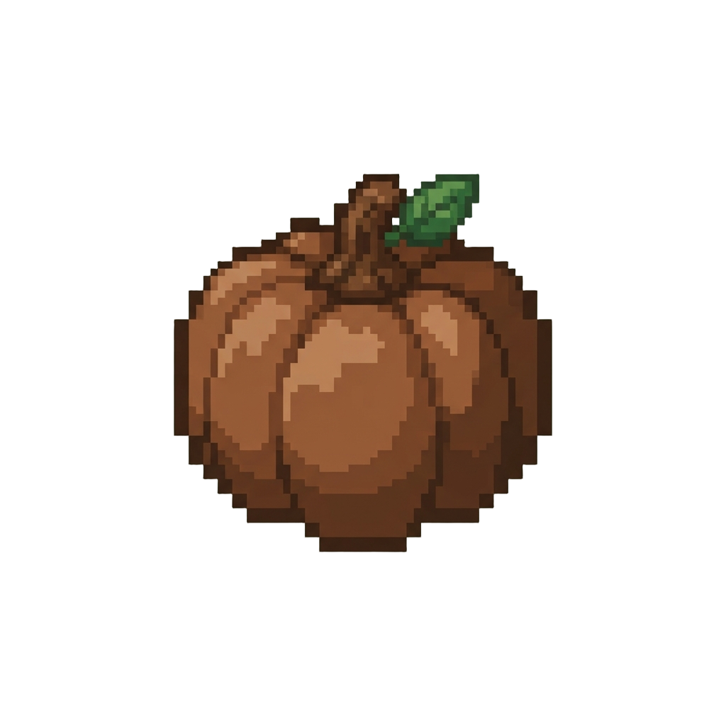 A Mini Chocolate Pumpkin