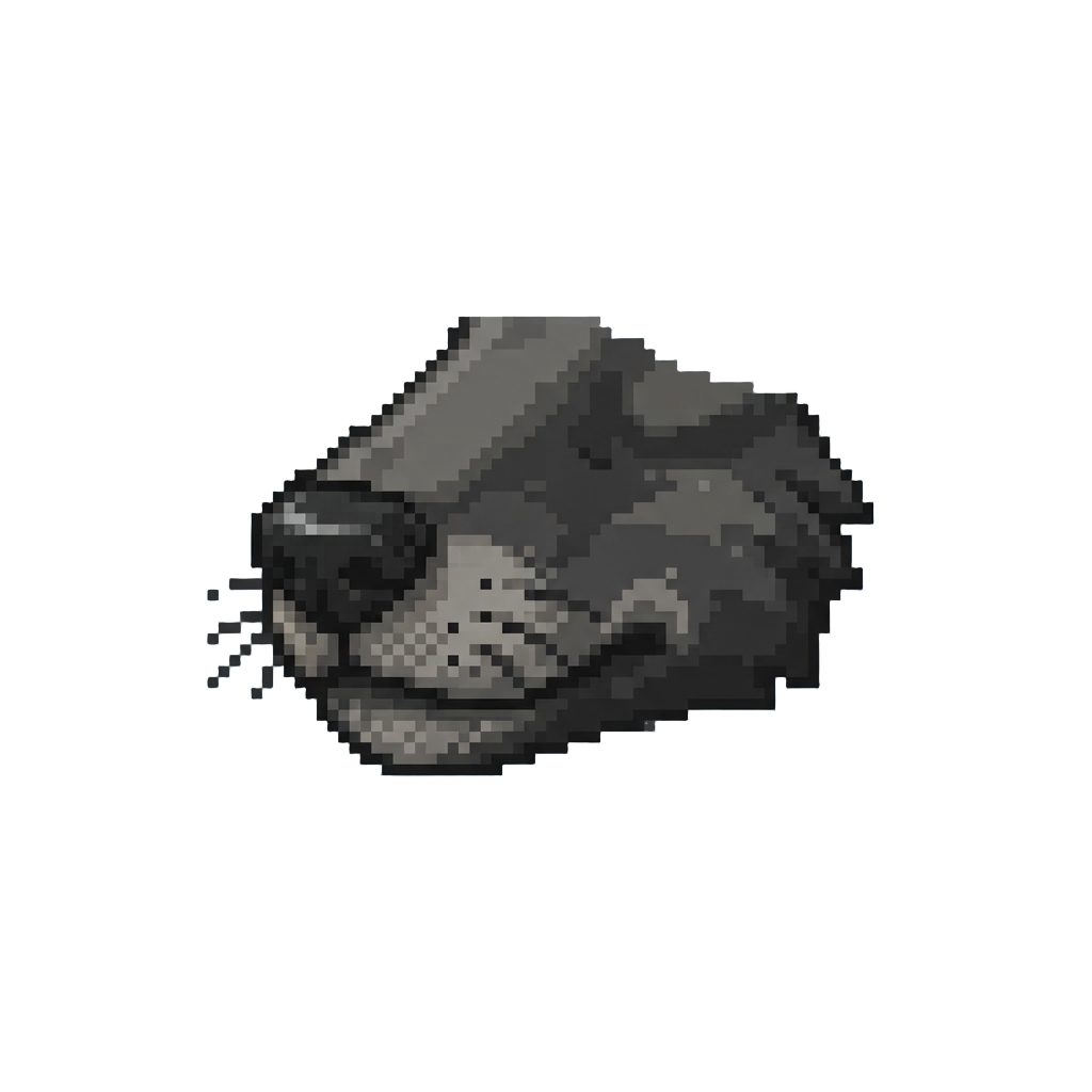 A Shadowy Wolf Snout