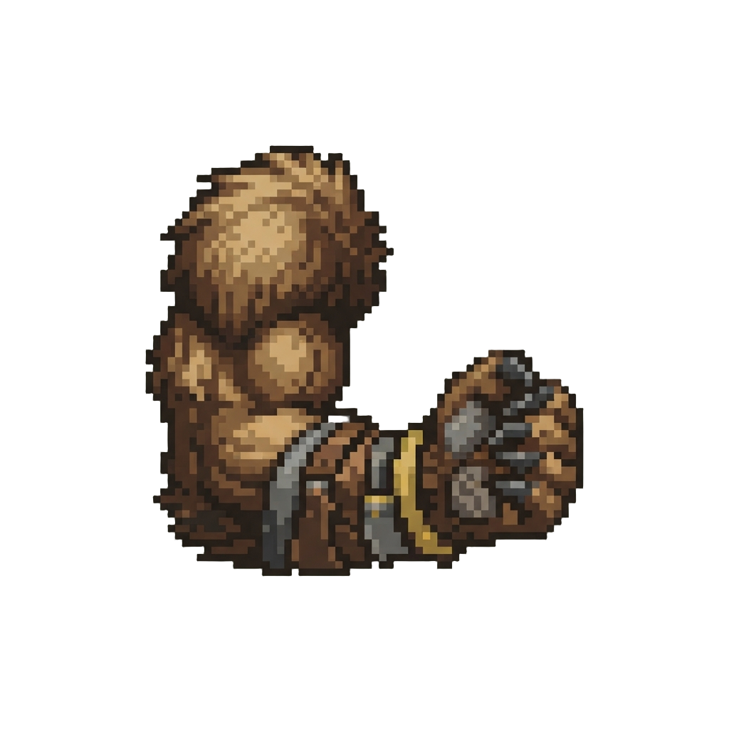 A Huge Furry Beast Arm