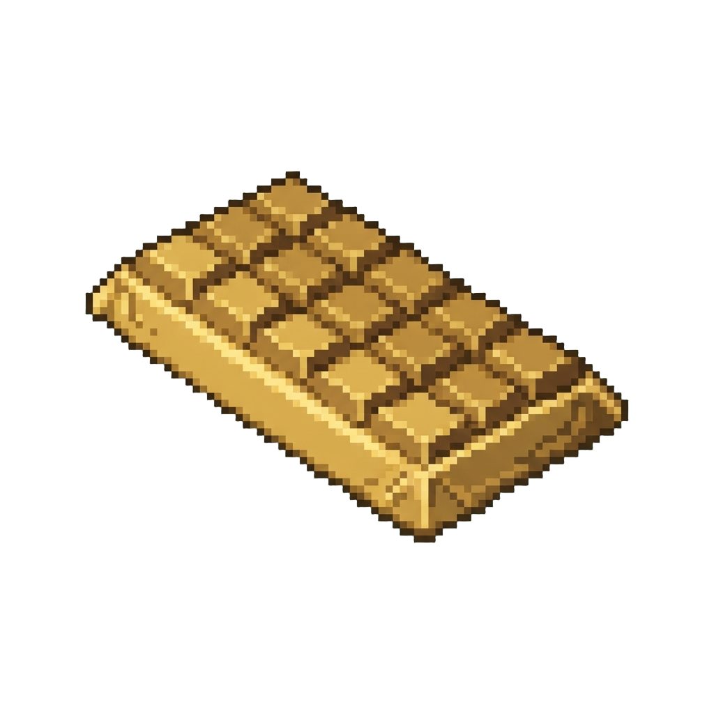 A King-sized Golden Chocolate Bar