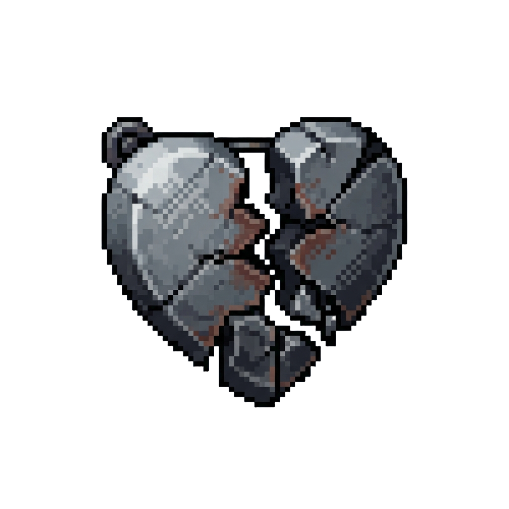A Shattered Heart Fail Badge