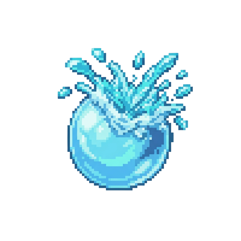A Giant Bubble Pop Splash Sound