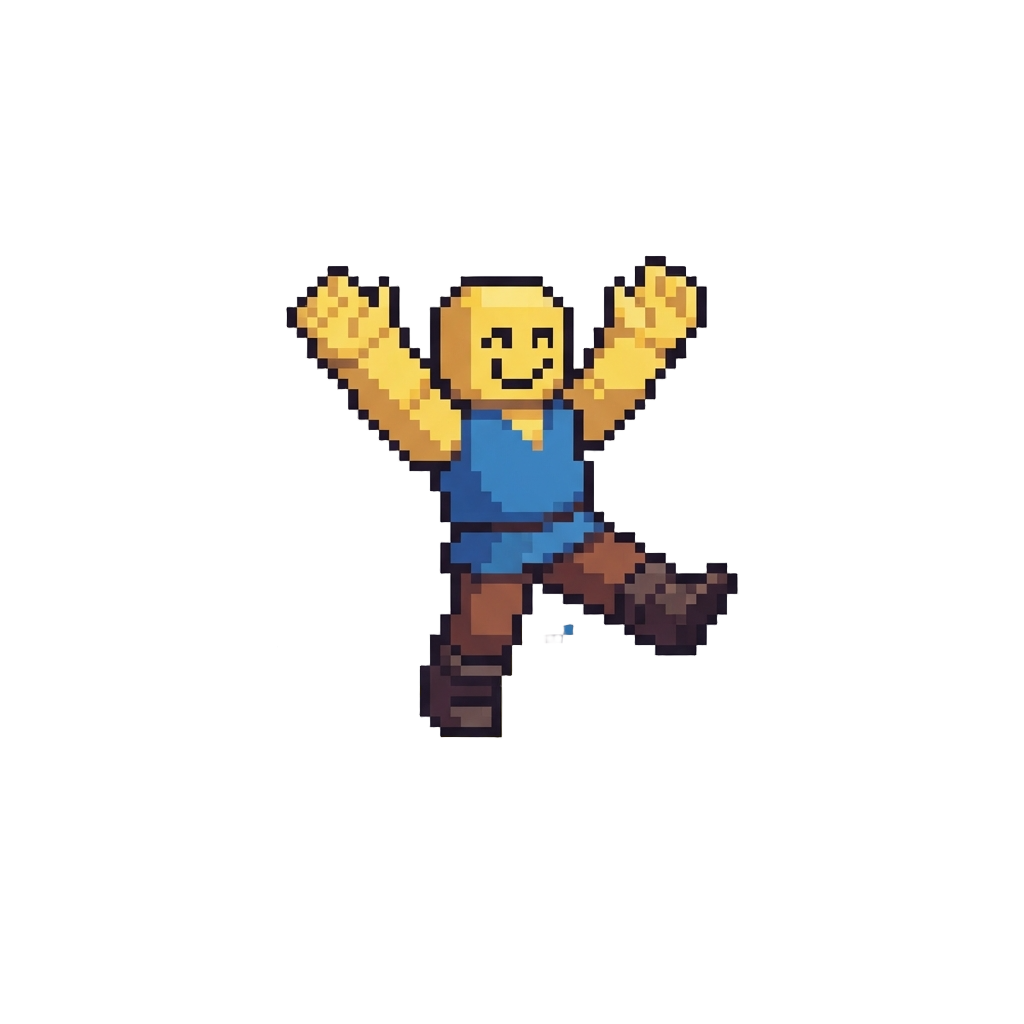 A Classic Roblox Victory Dance