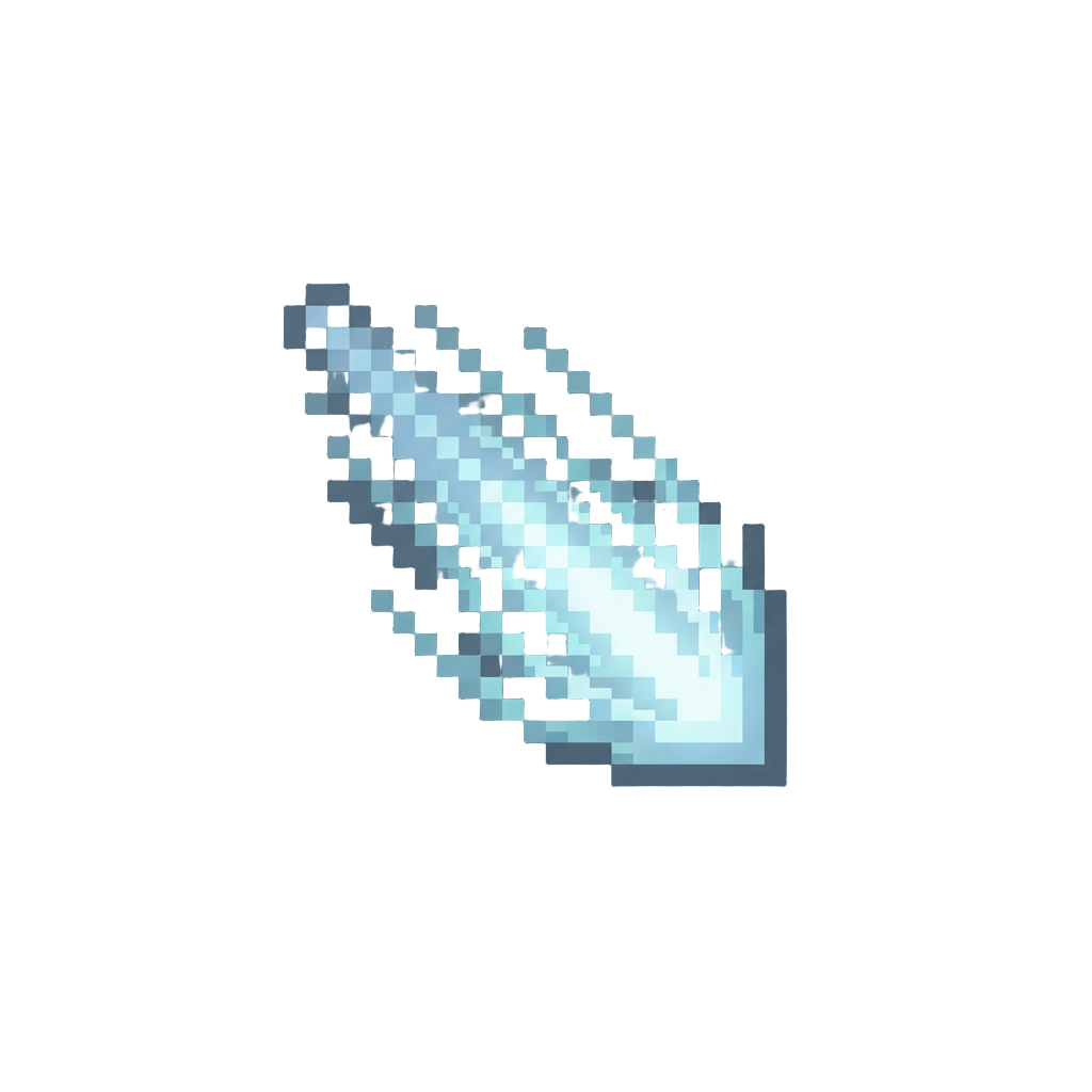 A Simple Faint Speed Line Trail