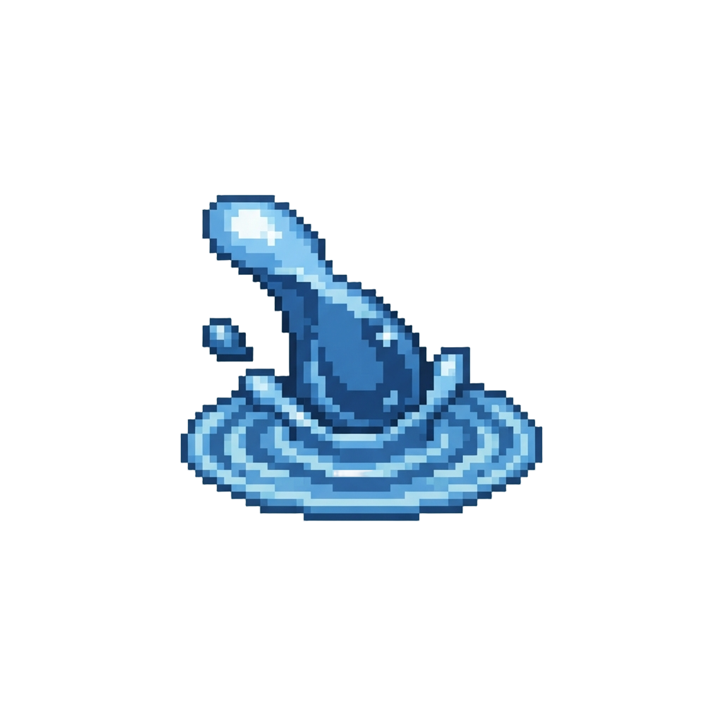 A Dramatic Slowed-down Splash Sound