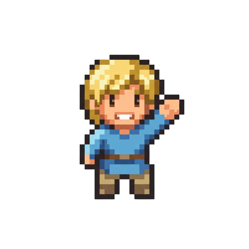 A Funny Default Character Wave