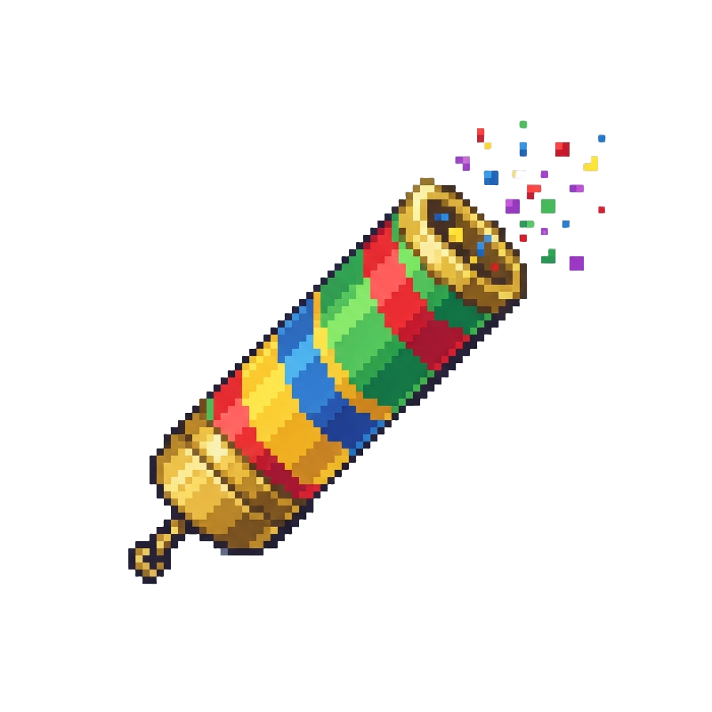 A Giant Confetti Popper