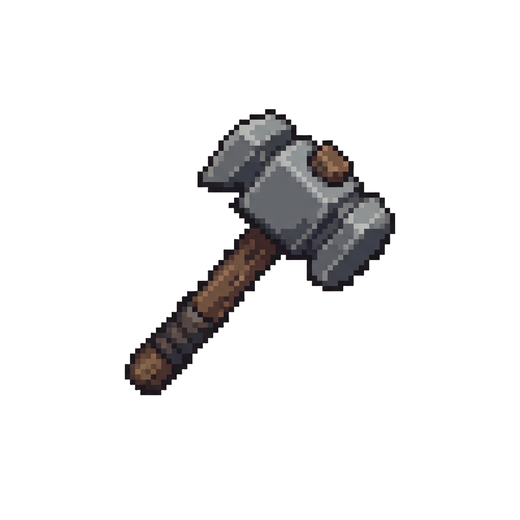 A Heavy Iron War-hammer Arm