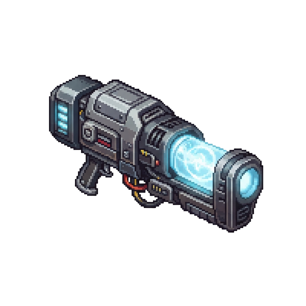 A Massive Glowing Plasma Launcher