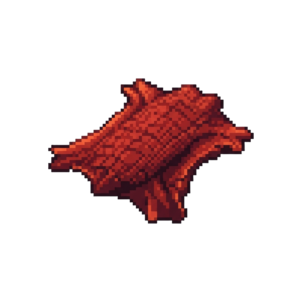 A Fiery Red Skin Tone