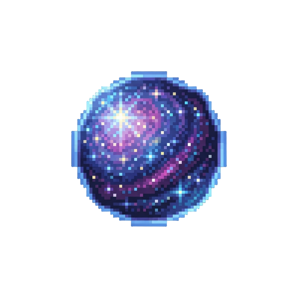 A Shimmering Cosmic Star-field Aura