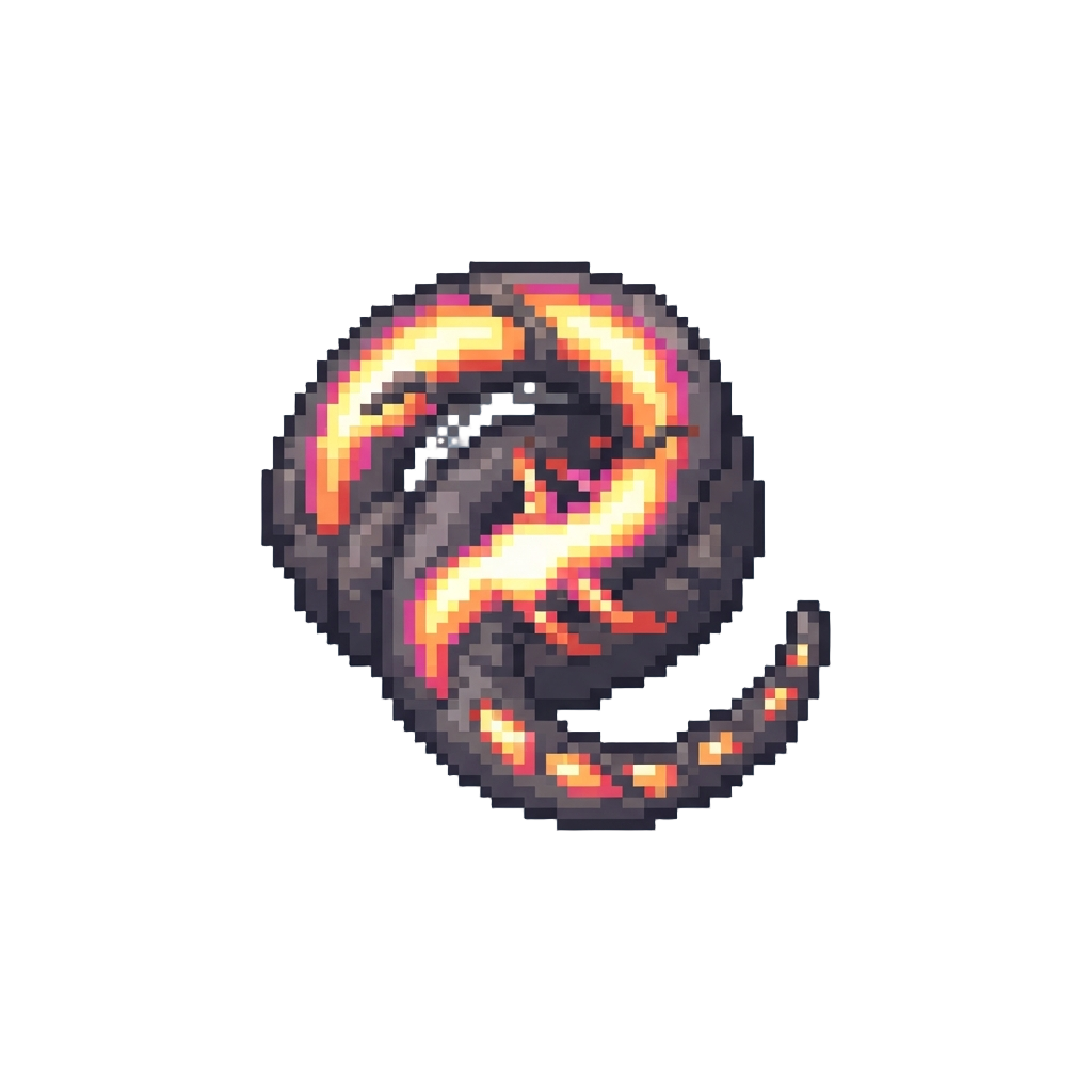 A Glowing Plasma-infused Whip Tentacle