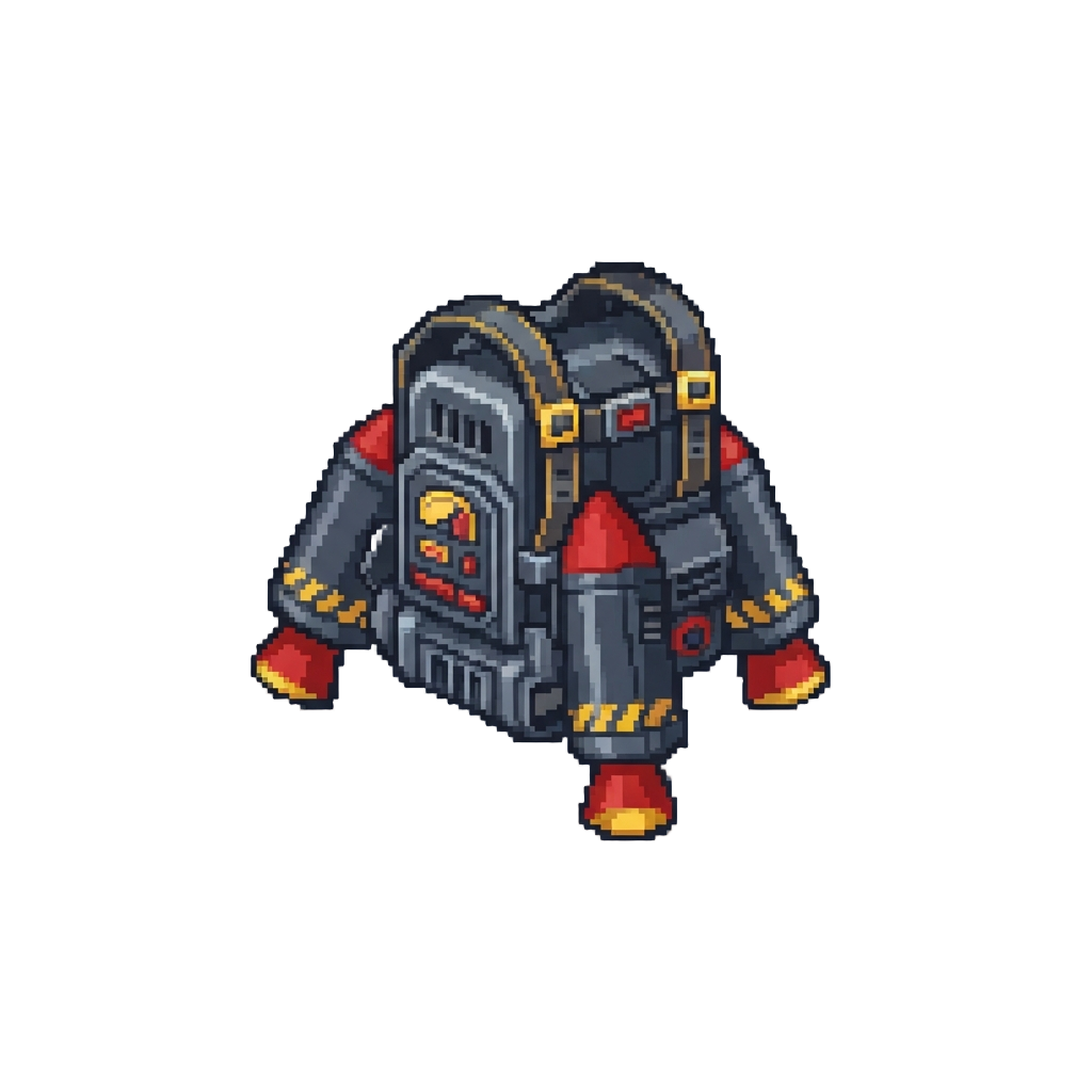 A Rocket-booster Backpack Unit