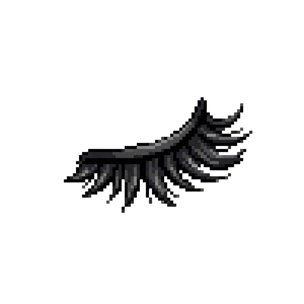 A Pair of Fluttery Giant False Eyelashes