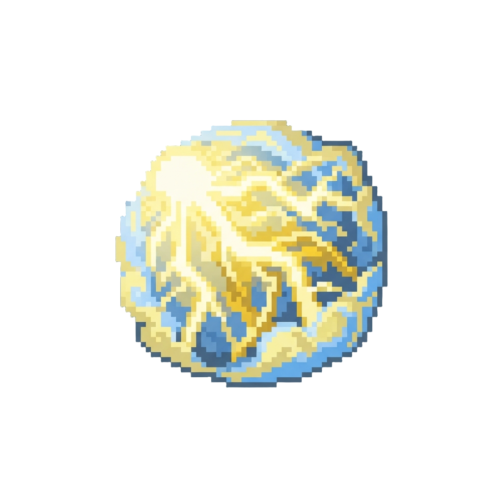 A Radiant Holy Lightning Storm